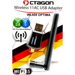 Adapter Wi-fi Octagon WL608 600Mbps 2.4 & 5