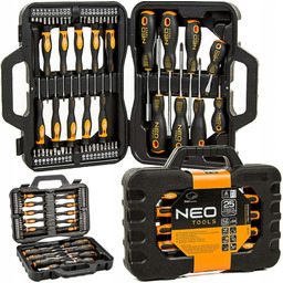 Zestaw Wkrętaków I Końcówek Wkrętakowych 58 Szt. Neo