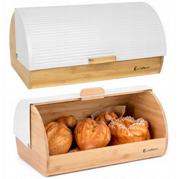 Chlebak Pojemnik Bambusowy Na Pieczywo Chleb Bułki Elitehoff