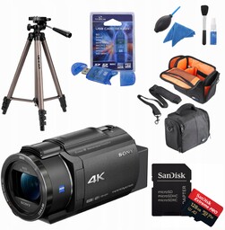 Sony FDR-AX43 Kamera Handycam 4K Uhd Wi-fi Karta