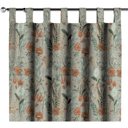 Zasłona na szelkach 1 szt., kolorowe kwiaty