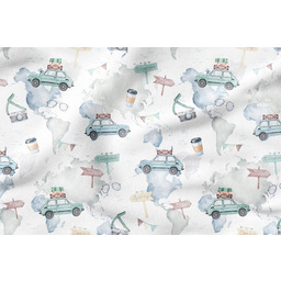 Prześcieradło bambusowe do gondoli/ kosz mojżesza