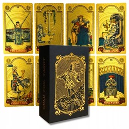 TAROT DUŻE KARTY DO TAROTA ZESTAW KLASYCZNYCH 78