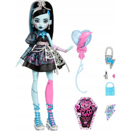 Lalka z akcesoriami Monster High urodziny Frankie Stein