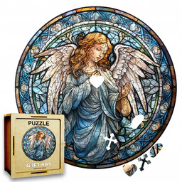 Puzzle Drewniane Anioł 208 el. Układanka dla Dorosłych