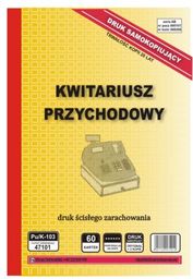 Kwitariusz przychodowy A5 [Pu/K-103]