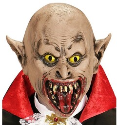 Maska wampira halloween