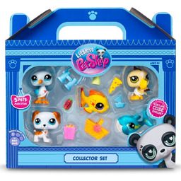 Littlest Pet Shop zestaw plaża z 5 figurkami
