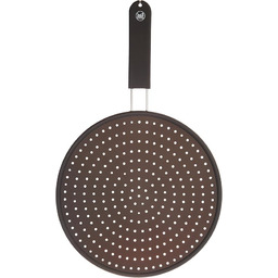 Kitchen Gadget silikonowy szary sitko chroniące przed pryskaniem