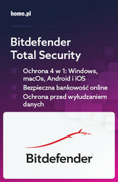 Bitdefender Total Security - 5 Urządzeń/1 Rok -