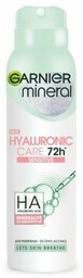 Garnier Mineral Dezodorant w sprayu 72H Hyaluronic Care