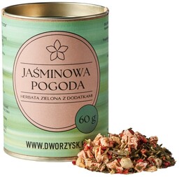 Herbata zielona Dworzysk Jaśminowa Pogoda 60g