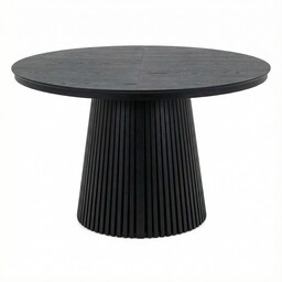 Stół Okrągły rozkładany IMPERIAL 120/160/200 Czarny II gat