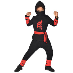 Kostium Wojownik Ninja czarny