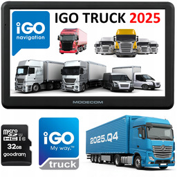 Nawigacja 7" dla Ciężarówek Igo Primo Truck Tir