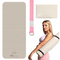 Zestaw Mata Do Ćwiczeń Antypoślizgowa Kostki 2 Szt