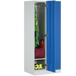 Szafka ubraniowa S1 obniżona, 2-drzwiowa, 1500 x 600