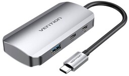Vention Stacja dokująca USB-C na USB-C, 3x USB3.0,
