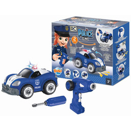 Wóz policyjny do skręcania zdalnie sterowany 9023 Buki