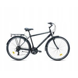 Rower trekkingowy Kands Galileo 28 męski czarny mat