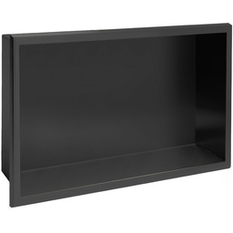 Rea PÓŁKA WNĘKOWA ŁAZIENKOWA 30x45 czarny mat