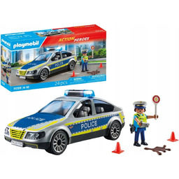 Klocki konstrukcyjne Playmobil radiowóz policyjny 24 el. 4