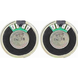 GŁOŚNIK 2 SZTUKI 28MM TUBOWY STEREO AUDIO MAGNES