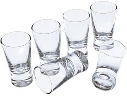 KIELISZKI 6 x 25 ML