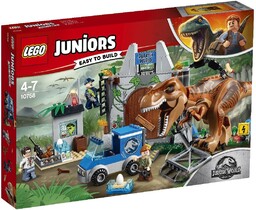 LEGO Juniors, klocki T. rex na wolności, 10758
