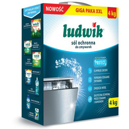 LUDWIK Sól do zmywarek 4 kg