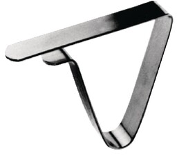 Xxlselect Klips do stołu 4 szt. 1,2x5,7x(H)7,3cm