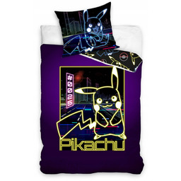 Pościel Pokemon 140x200 Pikachu Gra Anima Pokemony