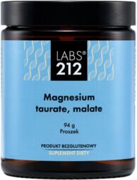 Labs212 Magnesium Taurate Malate, taurynian, jabłczan magnezu, 94