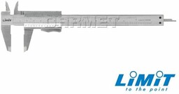 Limit Suwmiarka noniuszowa z przyciskiem blokującym 150x38 mm