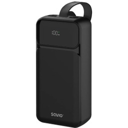 Savio BA-10 30000mAh 22,5W Czarny Powerbank