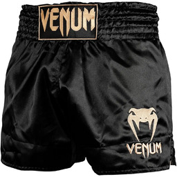 Venum Spodenki Muay Thai Classic Shorts Black Gold