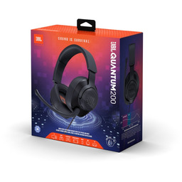 Słuchawki nauszne przewodowe Jbl Quantum 200 czarne