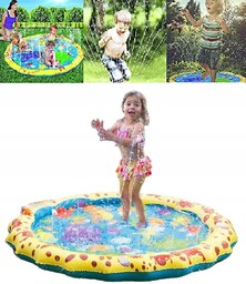 Basen Dziecięcy Z Fontanną Mata Wodna Ogrodowa 100