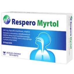 Respero Myrtol 300 mg, 50 kapsułek