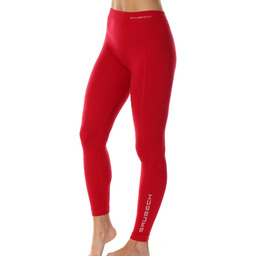 Legginsy damskie Brubeck LE1113 Extreme Wool malina