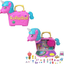 Polly Pocket Urodzinowy zestaw Unicorn Partyland Micro lalka