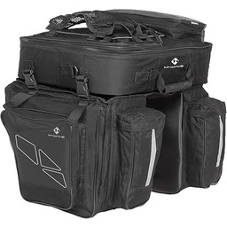 M-Wave Triple Bag Traveller 62 l Czarny/Szary