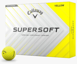 Piłki golfowe CALLAWAY SUPERSOFT (białe)
