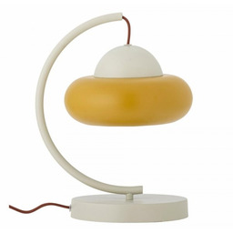 Bloomingville BUBBLE Lampa Stołowa / Pomarańczowy Klosz