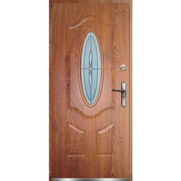 Drzwi zewnętrzne FLORENCJA złoty dąb 90L