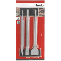 Zestaw dłut KWB 49247190 (3 szt.) Zyskaj