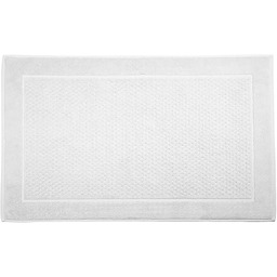 Caleffi 67456 Bawełna Syrenka Dywan Łazienka, Biały (7357)