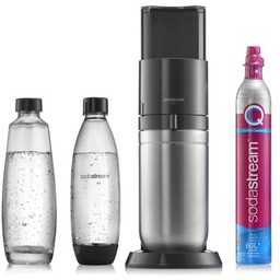 SODASTREAM Saturator Duo Szary + 2 butelki