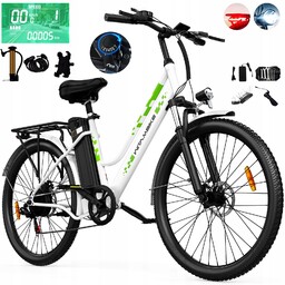Rower elektryczny 250W 20AH 120KM 26" E-bike Damski/Męski