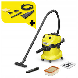 Odkurzacz przemysłowy WD4 Karcher 1100 W zestaw